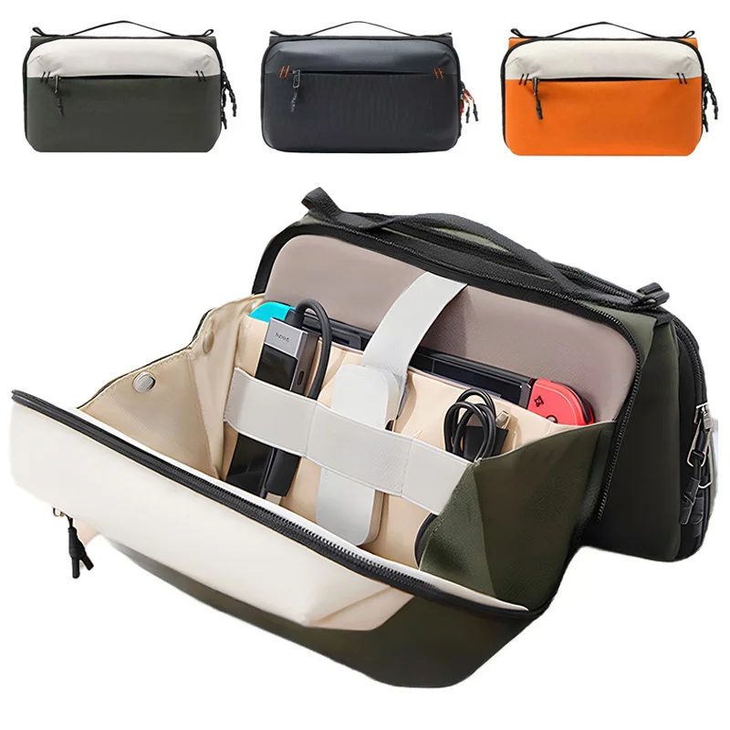 Tech Accessories Travel Organizer Pouch - 디지털 정리 가방 케이블 보관 파우치