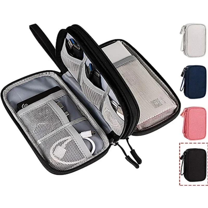 Cable Organizer Bag - 여행용 케이블 가방 휴대용 디지털 보관