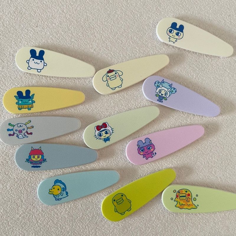 Tech Hair Accessories - 귀여운 만화 다마고치 전자 애완동물 장식용
