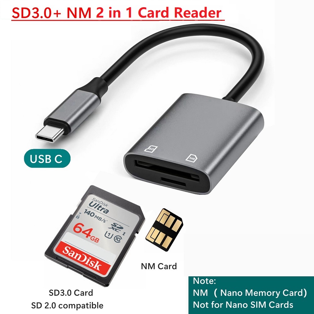 Type C Multiport Adapter - 타입 C 나노 메모리 카드 리더