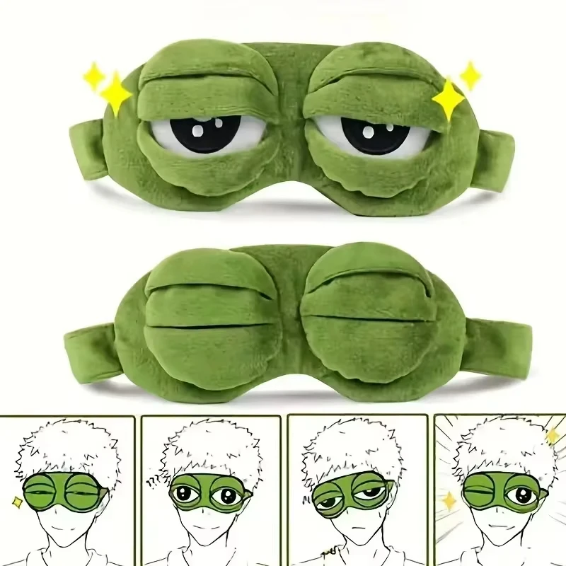 Tech Hair Accessories - 개구리 모양의 아이 마스크 파티 게임