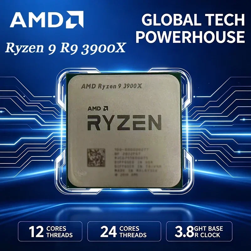 AMD 라이젠 9 3900X 프로세서 12코어 24스레 - Amd Cpu Ryzen 9 리뷰 및 가격