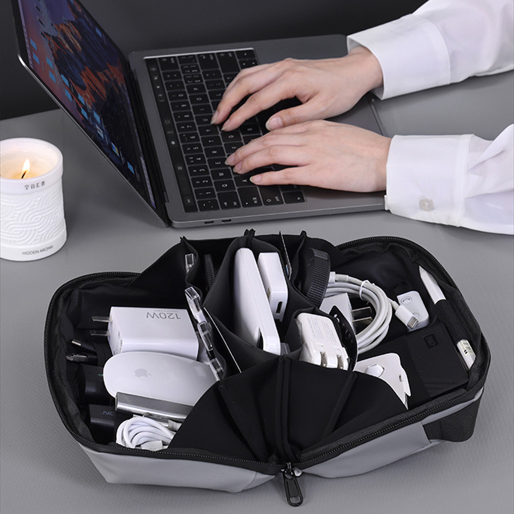 1PCS 여행용 테크 파우치, 방수 코드 케이스 전자기 - Tech Accessories Travel Organizer Pouch 리뷰 및 가격