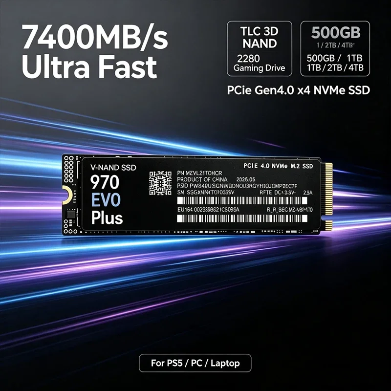 7400MB/s M.2 NVMe SSD 970 EVO  - Samsung Ssd 980 Pro 리뷰 및 가격