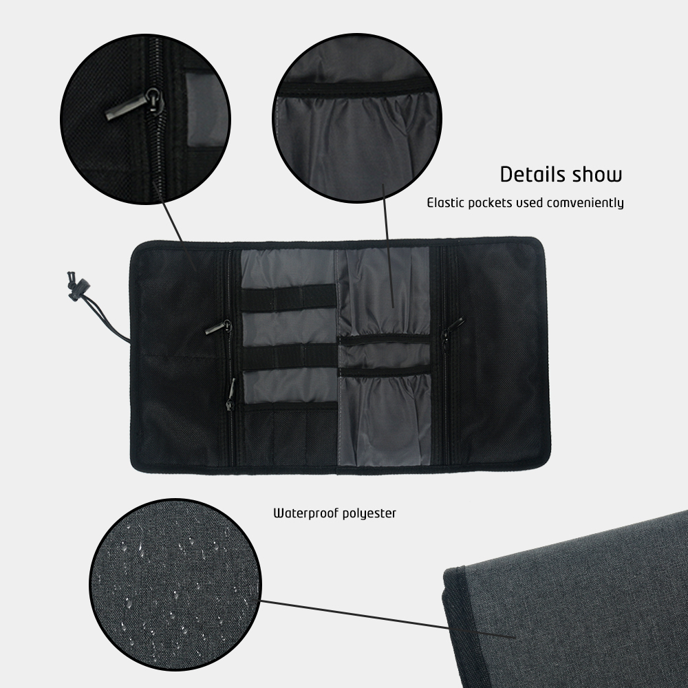 여행용 케이블 보관 가방, 전자제품 정리용 코드 파우치 - Tech Accessories Travel Organizer Pouch 리뷰 및 가격