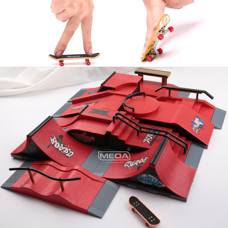 10 In 1 핑거 스케이트 보드 DIY 스케이트 파크 - Tech Deck Accessories 리뷰 및 가격