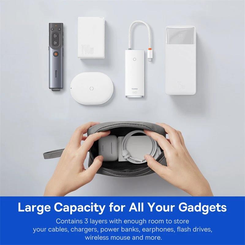 휴대용 케이블 충전기 가방 소형 전자기기 디지털 정리함 - Cable Organizer Bag 리뷰 및 가격