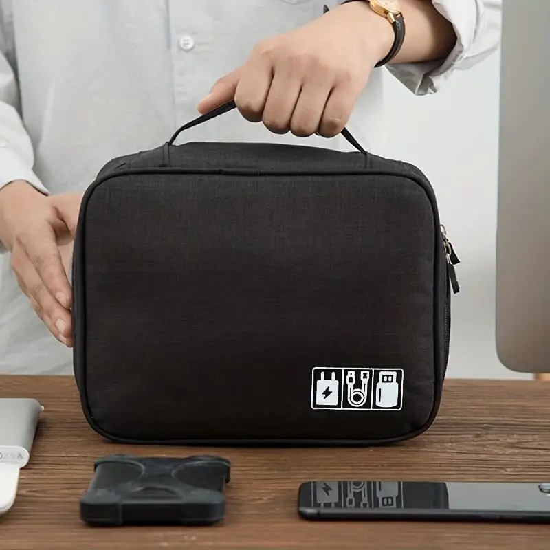 여행용 케이블 정리 가방: 각종 케이블 및 충전기를 보 - Tech Accessories Travel Organizer Pouch 리뷰 및 가격