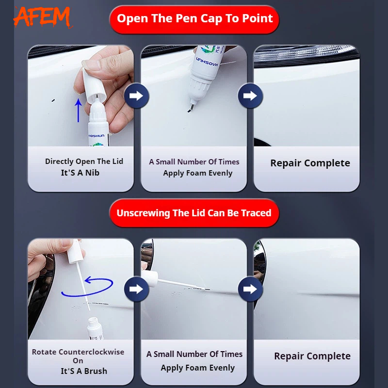 1 자동차 페인트 펜 스크래치 수리 터치업 페인트 펜  - Tech Accessories & Gadgets 리뷰 및 가격