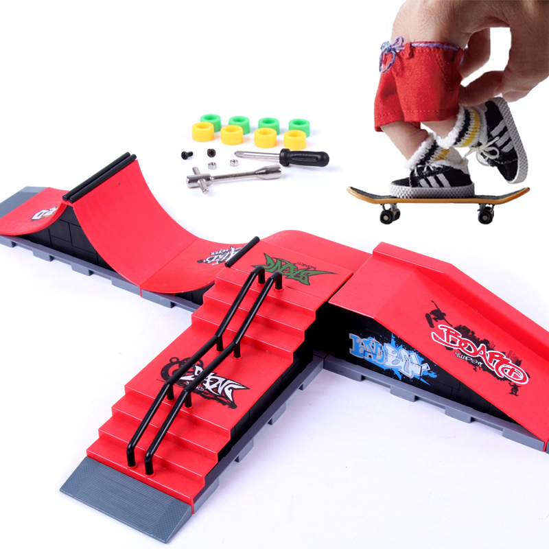 손가락 스케이트 보드 스케이트 세트 장난감 스케이트 공 - Tech Deck Accessories 리뷰 및 가격
