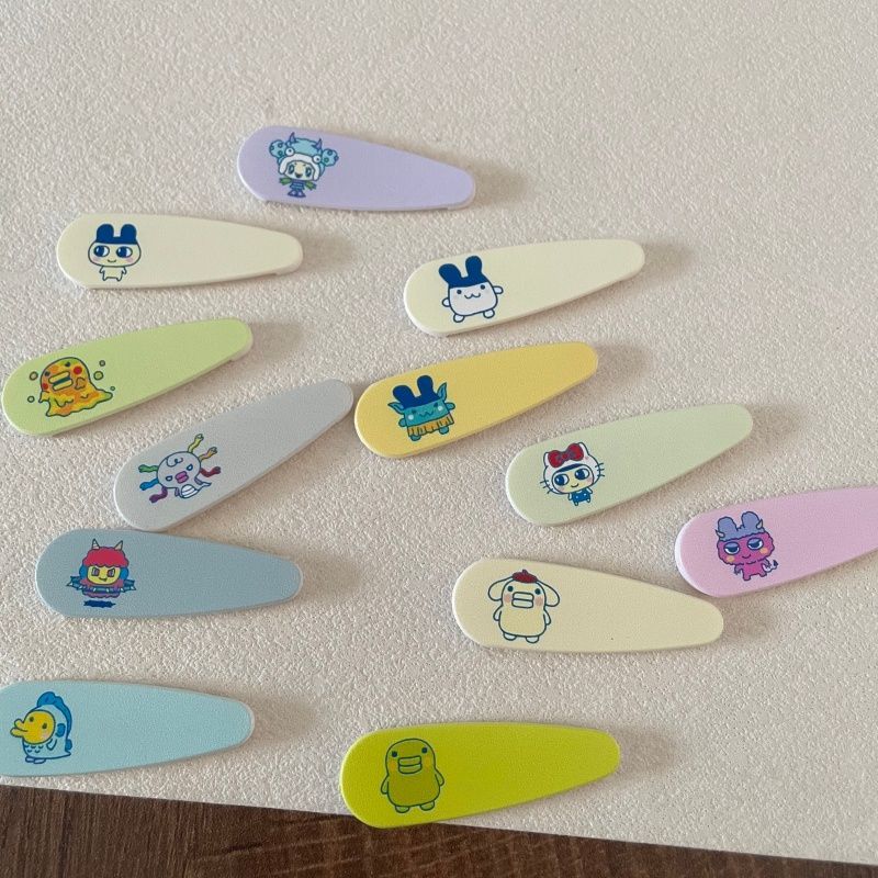 귀여운 만화 다마고치 전자 애완동물 장식용 헤어핀, 여 - Tech Hair Accessories 리뷰 및 가격