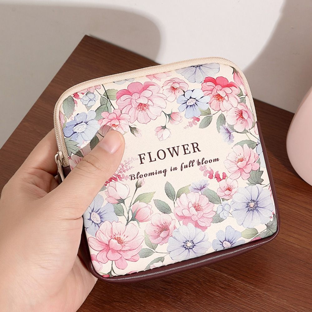 새로운 PVC 생리대 가방 대용량 다용도 화장품 가방  - Cable Organizer Bag 리뷰 및 가격