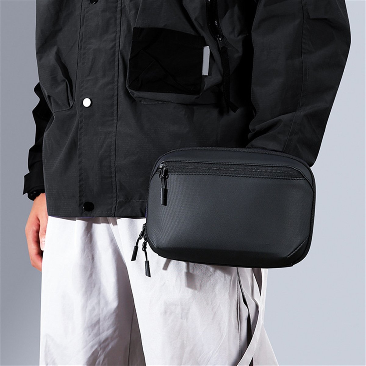 ☶ ❈ ＊ ♥ AC1578-방수 기술 파우치 다층 정리 - Tech Accessories Travel Organizer Pouch 리뷰 및 가격