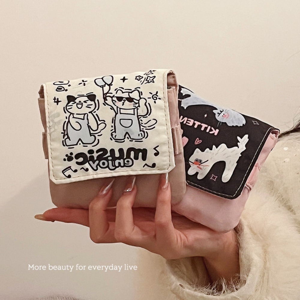 미니 데이터 케이블 정리함 생리대 가방 다용도 대용량  - Cable Organizer Bag 리뷰 및 가격